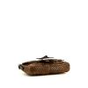 Fendi Baguette bag in brown python - Detail D4 thumbnail