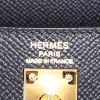 Sac à main Hermes Kelly 25 cm en cuir epsom noir - Detail D4 thumbnail