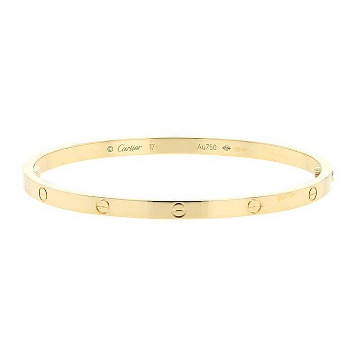 Regard Jewelry - 18K RG Cartier Love Bracelet at Regard