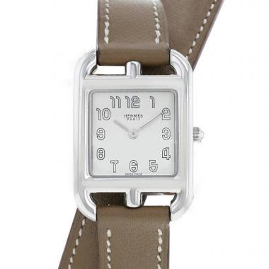Hermes Cape Cod watch in stainless steel Ref:  CC1.210 Circa  2016