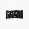 Chanel shopping bag in white terry fabric - Detail D3 thumbnail