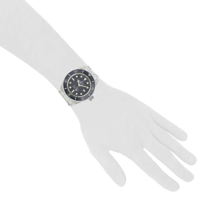 Rolex Deepsea watch in stainless steel Ref: 116660 Circa 2008 - Detail D1