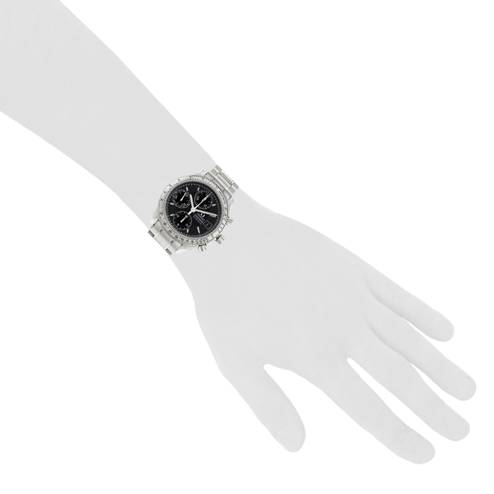 Reloj Omega Speedmaster de acero Ref :  1750088 Circa  2001 - Detail D1