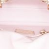 Borsa Dior Mini Lady Dior in pitone dorato - Detail D3 thumbnail