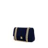 Chanel  Timeless Classic handbag  in navy blue quilted canvas - 00pp thumbnail