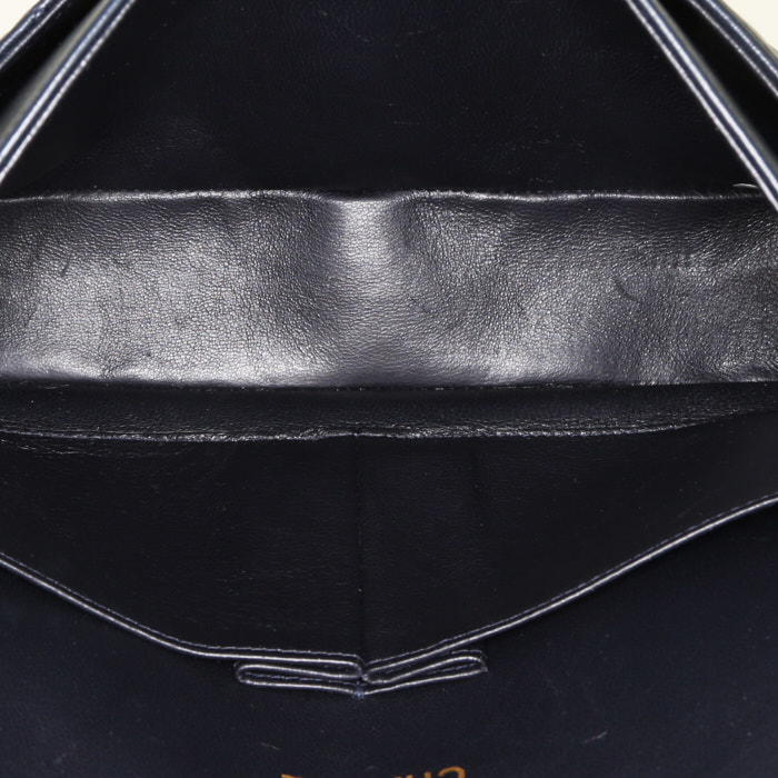 Borsa Chanel  Timeless in pelle trapuntata blu marino - Detail D3