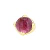 Pomellato Griffe ring in yellow gold and tourmaline - 00pp thumbnail