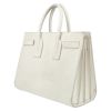 Saint Laurent handbag in white leather - Detail D5 thumbnail