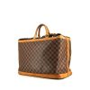 Sac de voyage Louis Vuitton Cruiser 45 en toile damier enduite ébène et cuir naturel - 00pp thumbnail
