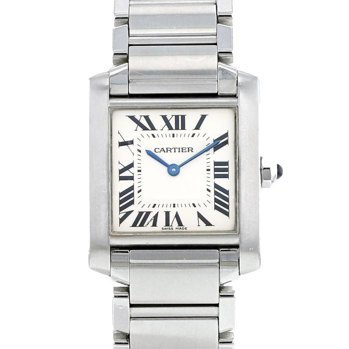 Cartier Tank Française watch in stainless steel Ref:  2301 Circa  1997 - 00pp