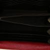 Bolso de mano Gucci GG Marmont en cuero acolchado negro y cuero rojo - Detail D2 thumbnail