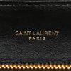 Borsa a tracolla Saint Laurent Loulou modello medio in pelle trapuntata a zigzag nera - Detail D4 thumbnail