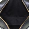 Saint Laurent Lou Sac Caméra shoulder bag in black chevron quilted leather - Detail D2 thumbnail