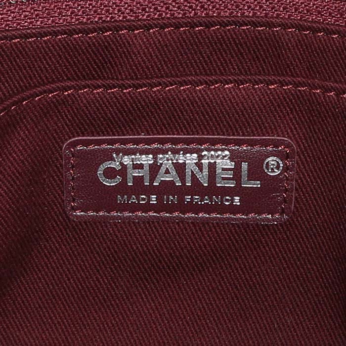 Chanel Executive 24 hours bag in black grained leather - Detail D4