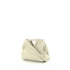 Bottega Veneta Point shoulder bag in white leather - 00pp thumbnail