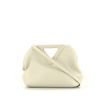 Bottega Veneta Point shoulder bag in white leather - 360 thumbnail