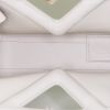 Bottega Veneta Point shoulder bag in white leather - Detail D3 thumbnail