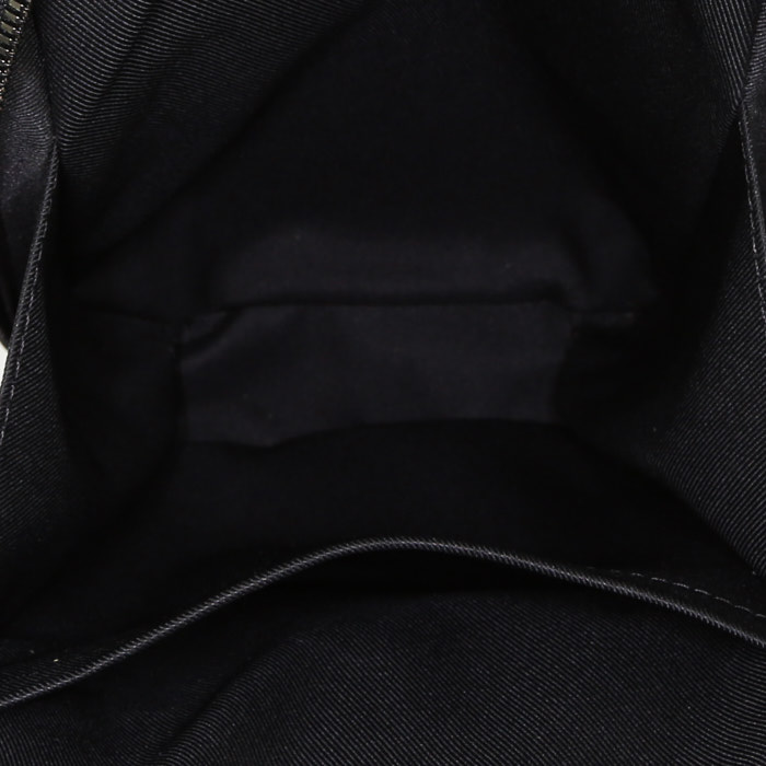 Louis Vuitton clutch-belt in monogram canvas and black leather - Detail D3