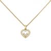 Chopard Happy Diamonds necklace in yellow gold and diamonds - 00pp thumbnail