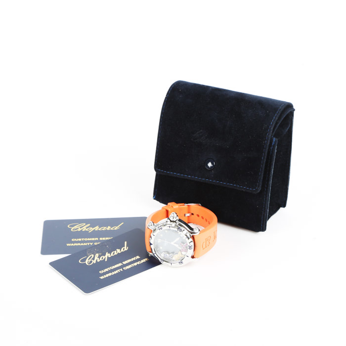 Montre Chopard Happy Sport en acier Ref :  8347 Vers  2018