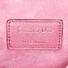 Bolso de mano Dior Saddle modelo pequeño en cuero granulado rosa - Detail D3 thumbnail