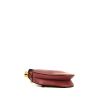 Dior Saddle small model handbag in pink grained leather - Detail D4 thumbnail
