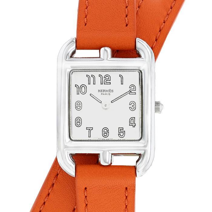Hermes Cape Cod watch in stainless steel Ref:  CC1.210 Circa  2010 - 00pp