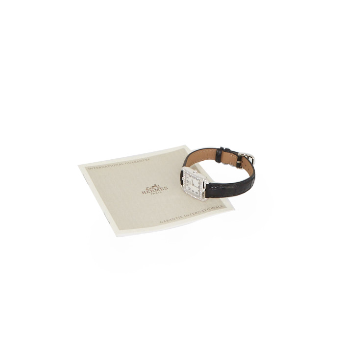 Hermes Cape Cod watch in white gold Ref:  CC1.192 Circa  2001