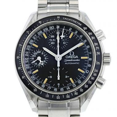Reloj Omega Speedmaster Automatic de acero Ref :  1750084 Circa  1990