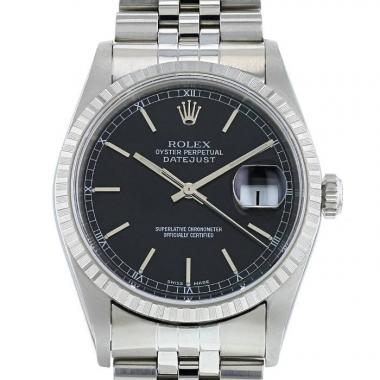 Orologio Rolex Datejust in acciaio Ref :  16220 Circa  2000