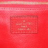 Louis Vuitton pouch in brown monogram canvas and red coated canvas - Detail D3 thumbnail