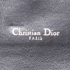 Pochette da sera Dior Pochette Saddle in pelle verniciata nera - Detail D4 thumbnail
