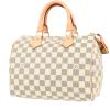 Borsa Louis Vuitton  Speedy 25 in tela a scacchi azzurro e pelle naturale - 00pp thumbnail