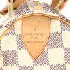 Borsa Louis Vuitton  Speedy 25 in tela a scacchi azzurro e pelle naturale - Detail D2 thumbnail