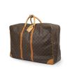Louis Vuitton  Sirius 65 suitcase  in brown monogram canvas  and natural leather - 00pp thumbnail