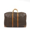Maleta Louis Vuitton  Sirius 65 en lona Monogram marrón y cuero natural - Detail D2 thumbnail