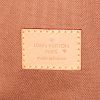 Borsa weekend Louis Vuitton  Beaubourg in tela monogram cerata marrone e tessuto marrone - Detail D3 thumbnail