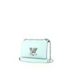 Borsa Louis Vuitton Twist in pelle blu - 00pp thumbnail