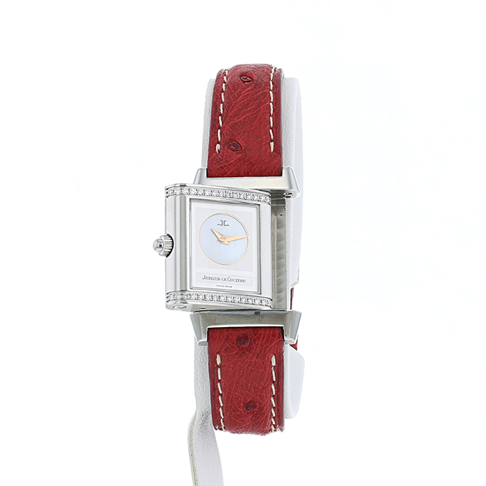 Jaeger-LeCoultre Reverso-Duetto watch in stainless steel Ref: 266844 Circa 2000 - Detail D2