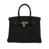 Hermes Birkin 30 cm handbag in black togo leather - 360 thumbnail