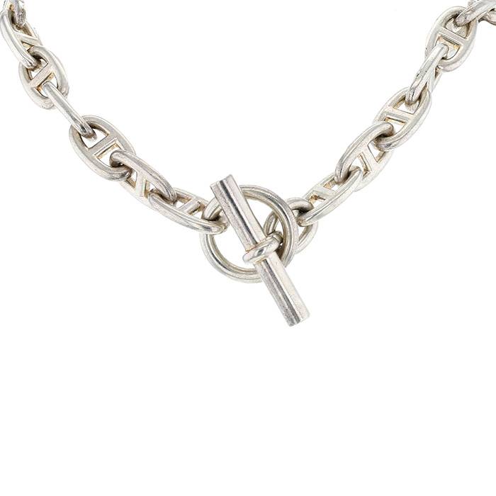 Collier Hermès Mini Série Femme En Argent 925 - Occasion - Style élégant Et Intemporel