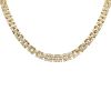 Cartier Maillon Panthère necklace in yellow gold and diamonds - 00pp thumbnail