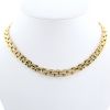 Cartier Maillon Panthère necklace in yellow gold and diamonds - 360 thumbnail