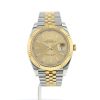 Rolex Datejust 41 watch in gold and stainless steel Ref:  126333 Circa  2021 - 360 thumbnail