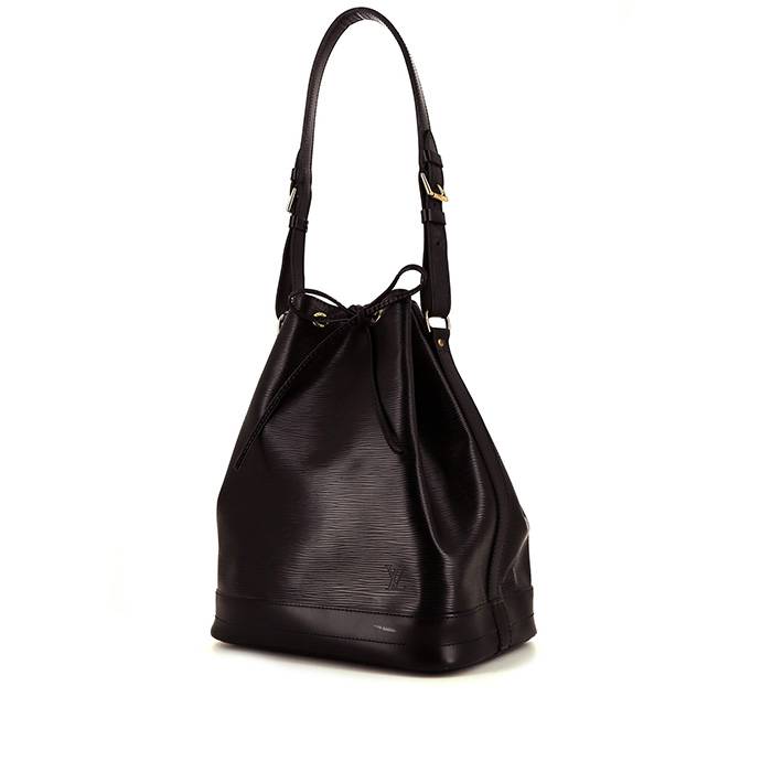 Louis Vuitton grand Noé handbag in black epi leather - 00pp