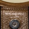 Yves Saint Laurent Saint-Tropez handbag in khaki suede - Detail D3 thumbnail