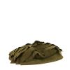Borsa Yves Saint Laurent Saint-Tropez in camoscio verde kaki - Detail D4 thumbnail