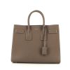 Saint Laurent Sac de jour small model handbag in taupe leather - 360 thumbnail