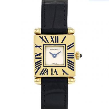 Cartier Quadrant watch in yellow gold Ref:  21363 Circa  1980