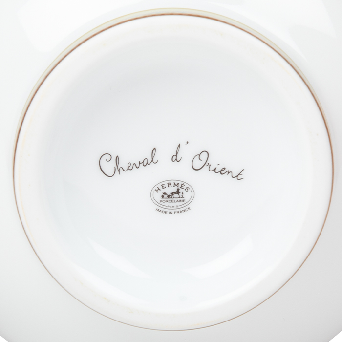 Hermès, vase "Cheval d'Orient", très grand modèle, en porcelaine, signé et titré, des années 2020 - Detail D4